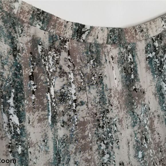 Chico's Midi Camo Calf‎ Boho Tiered Ruffle Skirt - Picture 4 of 13